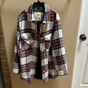 Impressions Plaid Jacket